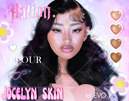 Second Life Marketplace - .HATION. Jocelyn Skin FATPACK